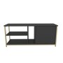 HANAH HOME TV polica Neola Gold Anthracite - slika 5