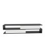 HANAH HOME TV polica Cortez Anthracite White - slika 4