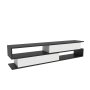 HANAH HOME TV polica Cortez Anthracite White - slika 5