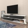 HANAH HOME TV polica Cortez White Anthracite - slika 3