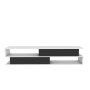 HANAH HOME TV polica Cortez White Anthracite - slika 4