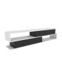 HANAH HOME TV polica Cortez White Anthracite - slika 5