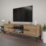 HANAH HOME TV polica Eslem Oak Black - slika 2