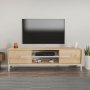 HANAH HOME TV polica Eslem Oak White - slika 1