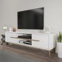 HANAH HOME TV polica Eslem White Walnut - slika 2