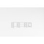 HANAH HOME TV polica Technic White - slika 3