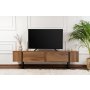 HANAH HOME TV polica Serenity Walnut Black - slika 2