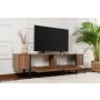 HANAH HOME TV polica Serenity Walnut Black - slika 3