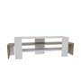 HANAH HOME TV polica Lenora White Walnut - slika 4