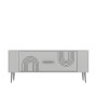 HANAH HOME TV polica Retrol2 White Silver - slika 4