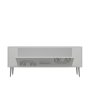 HANAH HOME TV polica Retrol2 White Silver - slika 5