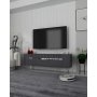 HANAH HOME TV polica Retrolp1 Anthracite Silver - slika 2
