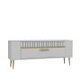 HANAH HOME TV polica Retrolp1 White Gold - slika 4