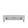 HANAH HOME TV polica Retrolp4 White Gold - slika 5