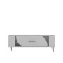 HANAH HOME TV polica Retrop2 White Silver - slika 5