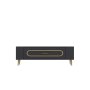 HANAH HOME TV polica Retrop3 Anthracite Gold - slika 3