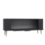 HANAH HOME TV polica Retrop3 Anthracite Gold - slika 5