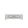 HANAH HOME TV polica Retrop3 White Gold - slika 3