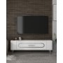HANAH HOME TV polica Retrop3 White Silver - slika 1