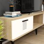 HANAH HOME TV polica Asimo Sapphire Oak White - slika 4