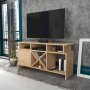 HANAH HOME TV polica Auburn Oak - slika 2