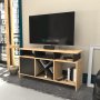 HANAH HOME TV polica Auburn Oak Anthracite - slika 3