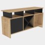 HANAH HOME TV polica Auburn Oak Anthracite - slika 5