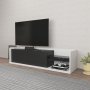 HANAH HOME TV polica Krog White Anthracite - slika 3