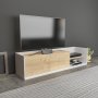 HANAH HOME TV polica Krog White Oak - slika 2