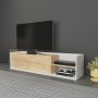 HANAH HOME TV polica Krog White Oak - slika 3
