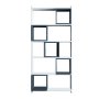HANAH HOME Radni sto sa policom za knjige Box White Blue - slika 5