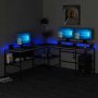 HANAH HOME Radni sto Greta RGB Dore Black - slika 5