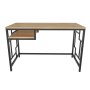 HANAH HOME Radni sto Kennesaw Black Oak - slika 4