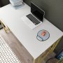 HANAH HOME Radni sto Kennesaw Gold White - slika 3