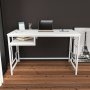 HANAH HOME Radni sto Kennesaw White - slika 2