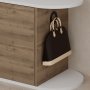 HANAH HOME Nova Shoe Bench White Hitit - slika 5