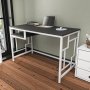 HANAH HOME Radni sto Kennesaw White Anthracite - slika 1