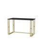 HANAH HOME Radni sto Kane Gold Anthracite - slika 5