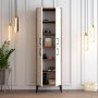 HANAH HOME Berlin A Walnut White - slika 3