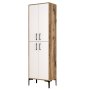 HANAH HOME Berlin A Walnut White - slika 5