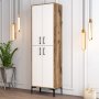 HANAH HOME Berlin A Walnut White - slika 1