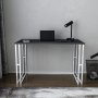 HANAH HOME Radni sto Kane White Anthracite - slika 2