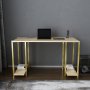HANAH HOME Radni sto Academy Gold Oak - slika 2