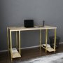 HANAH HOME Radni sto Academy Gold Oak - slika 3