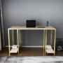 HANAH HOME Radni sto Academy Gold Oak - slika 5