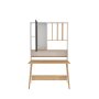 HANAH HOME Radni sto Wood White Oak - slika 3