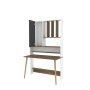 HANAH HOME Radni sto Wood White Walnut - slika 3