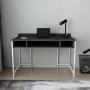 HANAH HOME Radni sto Alma White Anthracite - slika 2