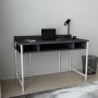 HANAH HOME Radni sto Alma White Anthracite - slika 1