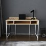 HANAH HOME Radni sto Alma White Oak - slika 2